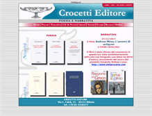 Tablet Screenshot of crocettieditore.com